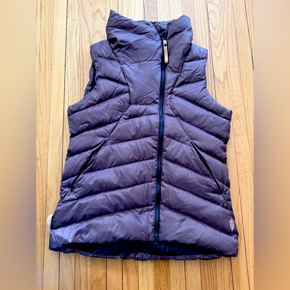 Indygena Lightweight down-filled Puffer Vest - BROWN, WL